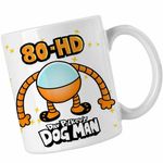 Casa si Gradina - Bucatarie si vesela - Cani si pahare - Cani si cesti - Cana Dog Man Robot 80-HD ADHD Dogman CoolTrend, alba, 330ml - Infinity.ro