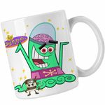 Casa si Gradina - Bucatarie si vesela - Cani si pahare - Cani si cesti - Cana Fairly Odd Parents Mark Chang Yugopotamia Nasii mei Vrajitori CoolTrend, alba, 330ml - Infinity.ro