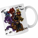 Casa si Gradina - Bucatarie si vesela - Cani si pahare - Cani si cesti - Cana Fnaf Horror Five Nights at Freddy Horror Halloween CoolTrend, alba, 330ml - Infinity.ro