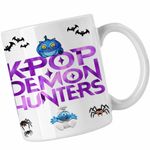Casa si Gradina - Bucatarie si vesela - Cani si pahare - Cani si cesti - Cana Huntrix Kpop Demon Hunters CoolTrend, alba, 330ml - Infinity.ro