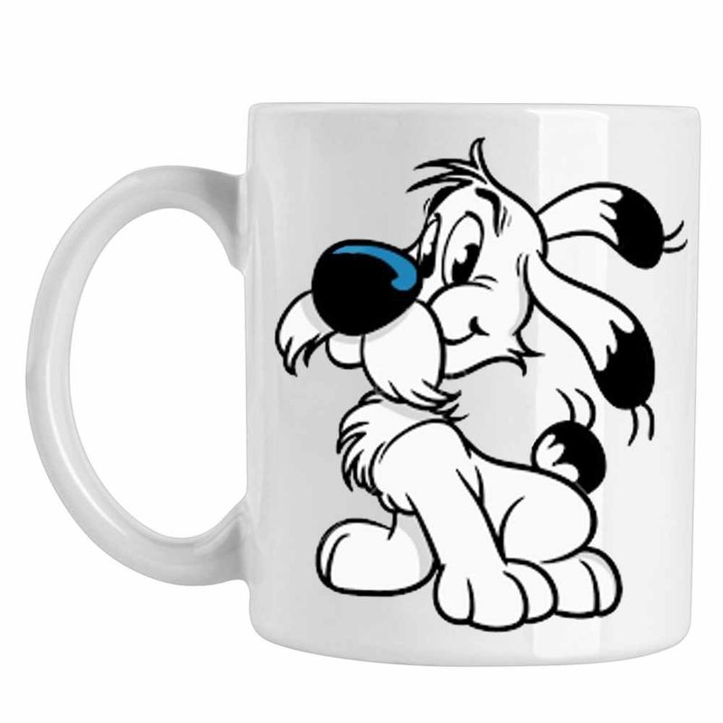 Casa si Gradina - Bucatarie si vesela - Cani si pahare - Cani si cesti - Cana Dogmatix Desene Animate Catelus Asterix, CoolTrend, alba, 330ml - Infinity.ro