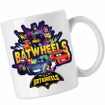Casa si Gradina - Bucatarie si vesela - Cani si pahare - Cani si cesti - Cana Batwheels Batroti All Team Masini, CoolTrend, alba, 330ml - Infinity.ro