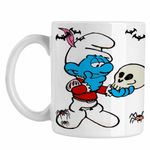 Casa si Gradina - Bucatarie si vesela - Cani si pahare - Cani si cesti - Cana Strumfii Actor Poet Hamlet Shakespeare CoolTrend, alba, 330ml - Infinity.ro