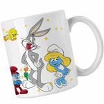 Casa si Gradina - Bucatarie si vesela - Cani si pahare - Cani si cesti - Cana Bugs Bunny CoolTrend, alba, 330ml - Infinity.ro