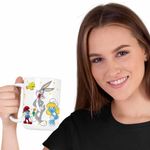 Casa si Gradina - Bucatarie si vesela - Cani si pahare - Cani si cesti - Cana Bugs Bunny CoolTrend, alba, 330ml - Infinity.ro