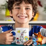Casa si Gradina - Bucatarie si vesela - Cani si pahare - Cani si cesti - Cana Bugs Bunny CoolTrend, alba, 330ml - Infinity.ro