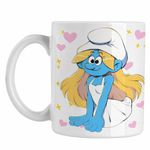Casa si Gradina - Bucatarie si vesela - Cani si pahare - Cani si cesti - Cana Strumfita Dans Strumfii Strumpfita CoolTrend, alba, 330ml - Infinity.ro