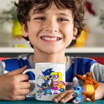 Casa si Gradina - Bucatarie si vesela - Cani si pahare - Cani si cesti - Cana Hamster Gretel Sonic Stitch CoolTrend, alba, 330ml - Infinity.ro