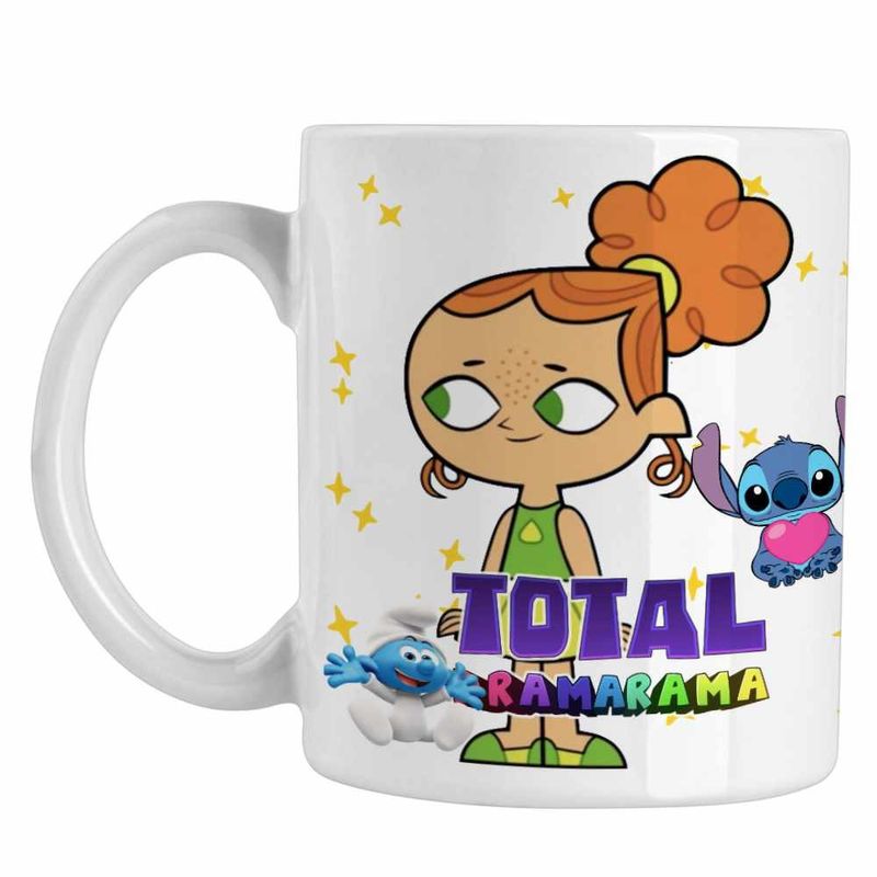 Casa si Gradina - Bucatarie si vesela - Cani si pahare - Cani si cesti - Cana Total Dramarama Izzy CoolTrend, alba, 330ml - Infinity.ro