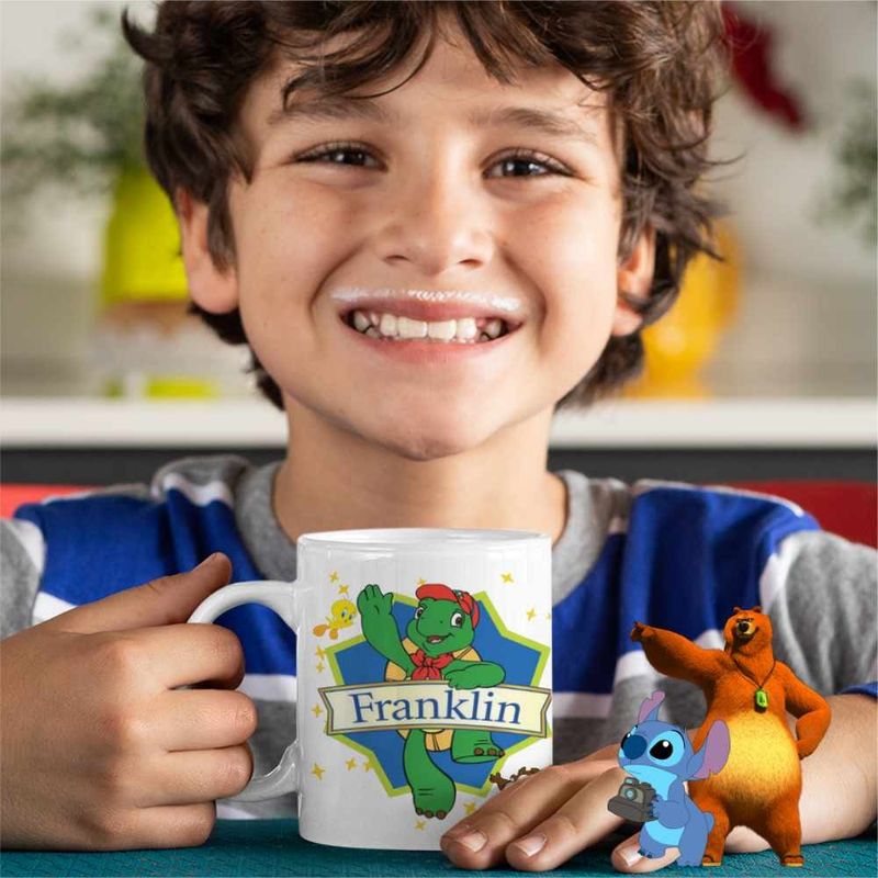 Casa si Gradina - Bucatarie si vesela - Cani si pahare - Cani si cesti - Cana Franklin Logo CoolTrend, alba, 330ml - Infinity.ro