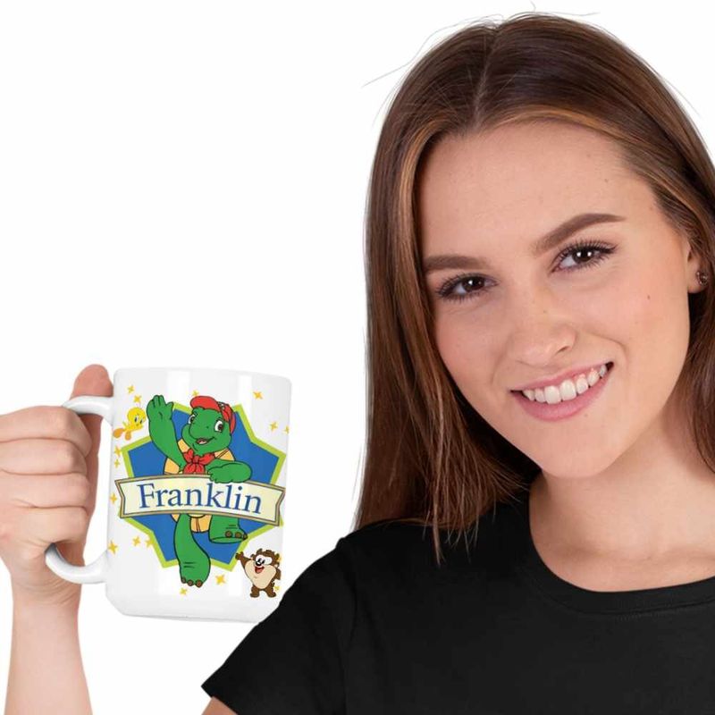 Casa si Gradina - Bucatarie si vesela - Cani si pahare - Cani si cesti - Cana Franklin Logo CoolTrend, alba, 330ml - Infinity.ro