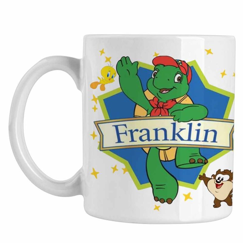 Casa si Gradina - Bucatarie si vesela - Cani si pahare - Cani si cesti - Cana Franklin Logo CoolTrend, alba, 330ml - Infinity.ro