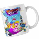 Casa si Gradina - Bucatarie si vesela - Cani si pahare - Cani si cesti - Cana Hamster Gretel Actiune Animatie CoolTrend, alba, 330ml - Infinity.ro
