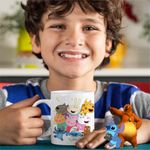 Casa si Gradina - Bucatarie si vesela - Cani si pahare - Cani si cesti - Cana Purcelusa Peppa Pig Prieteni Pepa CoolTrend, alba, 330ml - Infinity.ro