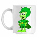 Casa si Gradina - Bucatarie si vesela - Cani si pahare - Cani si cesti - Cana Familia Flintstone Gazoo Extraterestru Alien, CoolTrend, alba, 330ml - Infinity.ro