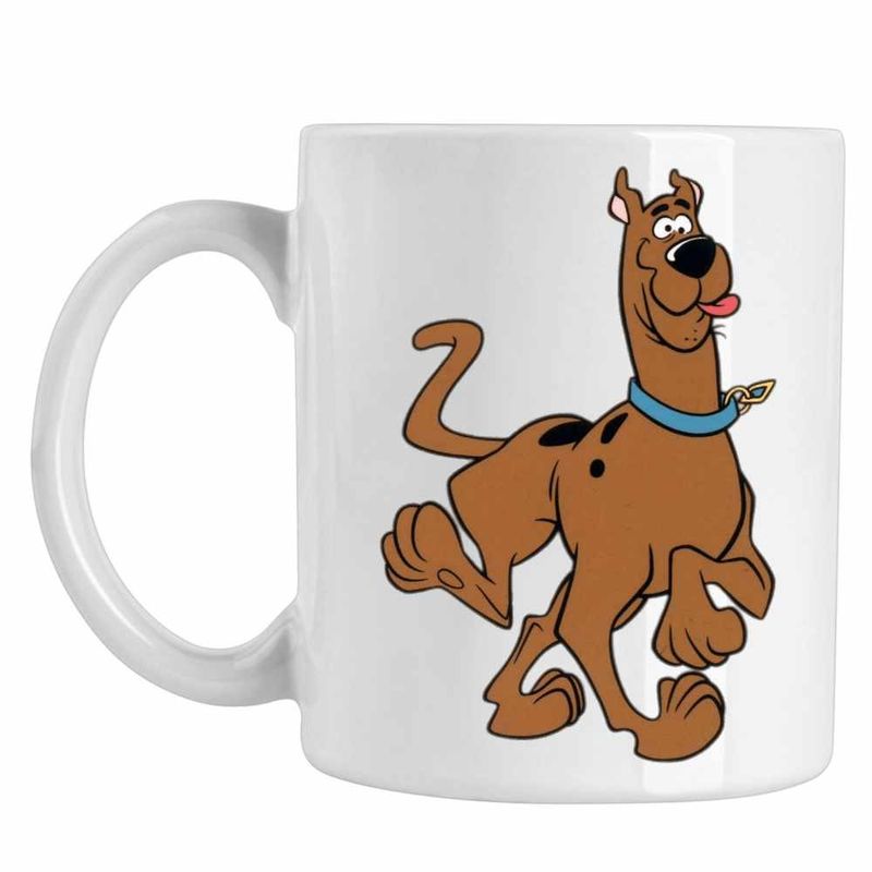 Casa si Gradina - Bucatarie si vesela - Cani si pahare - Cani si cesti - Cana ScoobyDoo Jucaus Flamand, CoolTrend, alba, 330ml - Infinity.ro