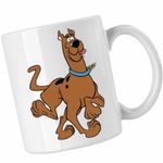 Casa si Gradina - Bucatarie si vesela - Cani si pahare - Cani si cesti - Cana ScoobyDoo Jucaus Flamand, CoolTrend, alba, 330ml - Infinity.ro