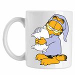 Casa si Gradina - Bucatarie si vesela - Cani si pahare - Cani si cesti - Cana Garfield Somnoros Perna Noapte, CoolTrend, alba, 330ml - Infinity.ro