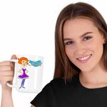 Casa si Gradina - Bucatarie si vesela - Cani si pahare - Cani si cesti - Cana Familia Jetson Jane Mama Desene SF, CoolTrend, alba, 330ml - Infinity.ro