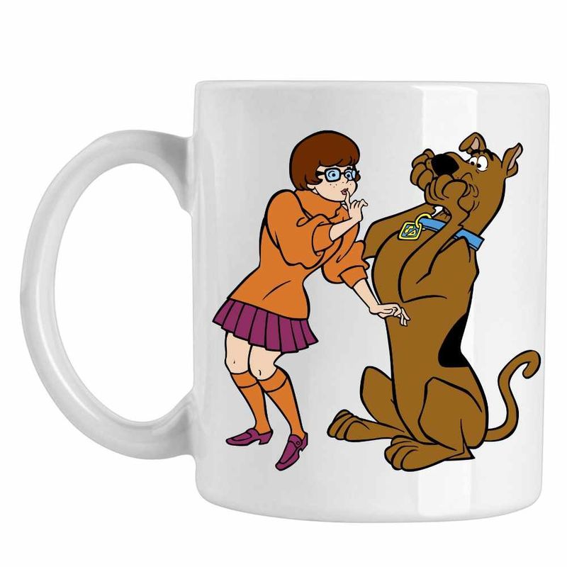 Casa si Gradina - Bucatarie si vesela - Cani si pahare - Cani si cesti - Cana Scooby Doo Velma Friends, CoolTrend, alba, 330ml - Infinity.ro