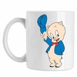 Casa si Gradina - Bucatarie si vesela - Cani si pahare - Cani si cesti - Cana Porky Looney Tunes Desene Purcelusi, CoolTrend, alba, 330ml - Infinity.ro