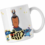 Casa si Gradina - Bucatarie si vesela - Cani si pahare - Cani si cesti - Cana Bentley Taffy Desene cu Raton CoolTrend, alba, 330ml - Infinity.ro