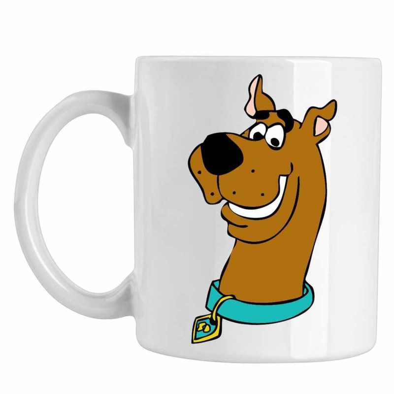 Casa si Gradina - Bucatarie si vesela - Cani si pahare - Cani si cesti - Cana Scooby Doo Mister Rezolvat Bust, CoolTrend, alba, 330ml - Infinity.ro
