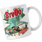 Casa si Gradina - Bucatarie si vesela - Cani si pahare - Cani si cesti - Cana StuGo Insula Pierduta CoolTrend, alba, 330ml - Infinity.ro