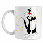 Casa si Gradina - Bucatarie si vesela - Cani si pahare - Cani si cesti - Cana Tweety Motanul Sylvester CoolTrend, alba, 330ml - Infinity.ro
