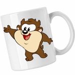 Casa si Gradina - Bucatarie si vesela - Cani si pahare - Cani si cesti - Cana Taz Looney Tunes Chibi Bebelus, CoolTrend, alba, 330ml - Infinity.ro