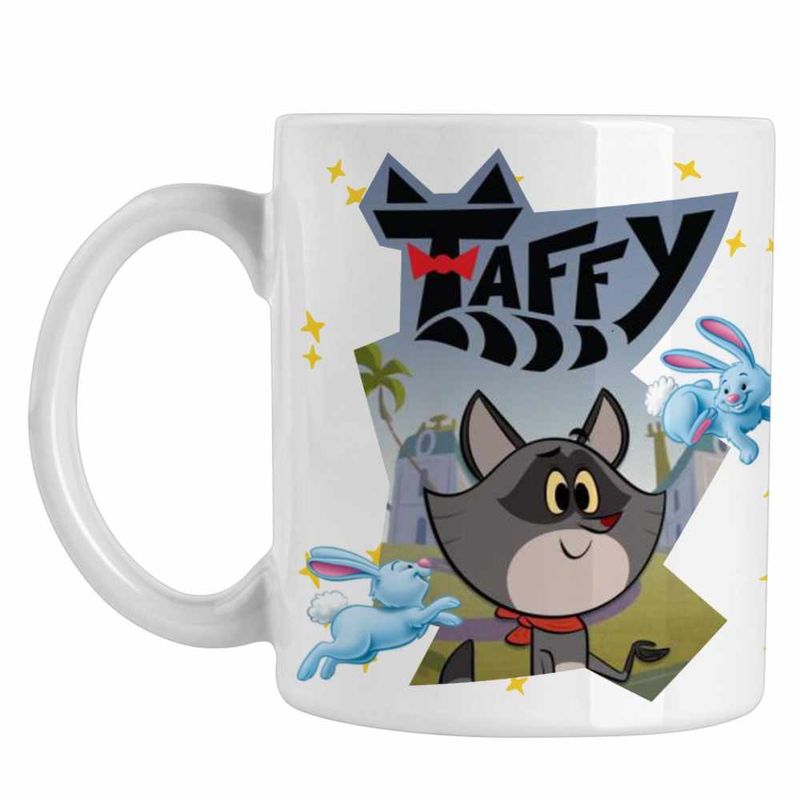 Casa si Gradina - Bucatarie si vesela - Cani si pahare - Cani si cesti - Cana Ratonul Taffy Castel CoolTrend, alba, 330ml - Infinity.ro