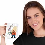 Casa si Gradina - Bucatarie si vesela - Cani si pahare - Cani si cesti - Cana Yosemite Sam Bugs Bunny, CoolTrend, alba, 330ml - Infinity.ro