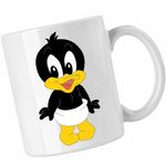 Casa si Gradina - Bucatarie si vesela - Cani si pahare - Cani si cesti - Cana Daffy Duck Bebelus Ratusca, CoolTrend, alba, 330ml - Infinity.ro