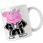 Casa si Gradina - Bucatarie si vesela - Cani si pahare - Cani si cesti - Cana Peppa Pixel Art CoolTrend, alba, 330ml - Infinity.ro