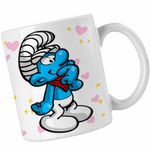 Casa si Gradina - Bucatarie si vesela - Cani si pahare - Cani si cesti - Cana Strumf Inginerul CoolTrend, alba, 330ml - Infinity.ro