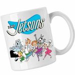 Casa si Gradina - Bucatarie si vesela - Cani si pahare - Cani si cesti - Cana Familia Jetson Petrecere, CoolTrend, alba, 330ml - Infinity.ro