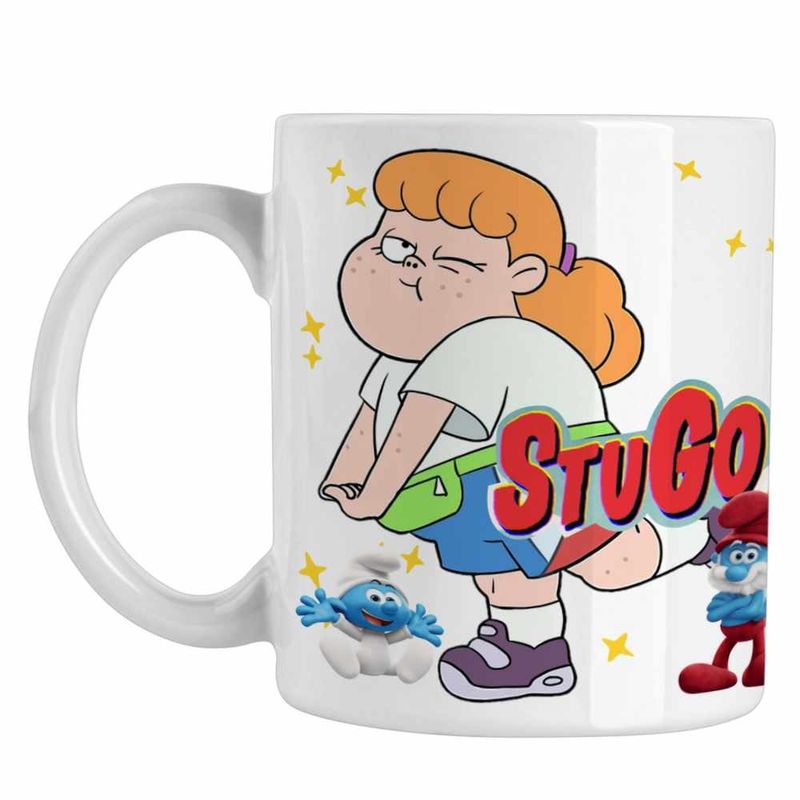 Casa si Gradina - Bucatarie si vesela - Cani si pahare - Cani si cesti - Cana StuGo Sara Guvernare Elevi Insula CoolTrend, alba, 330ml - Infinity.ro