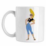 Casa si Gradina - Bucatarie si vesela - Cani si pahare - Cani si cesti - Cana Jenny Brava Johnny Bravo, CoolTrend, alba, 330ml - Infinity.ro