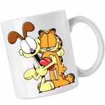 Casa si Gradina - Bucatarie si vesela - Cani si pahare - Cani si cesti - Cana Garfield Odie Best Friends, CoolTrend, alba, 330ml - Infinity.ro