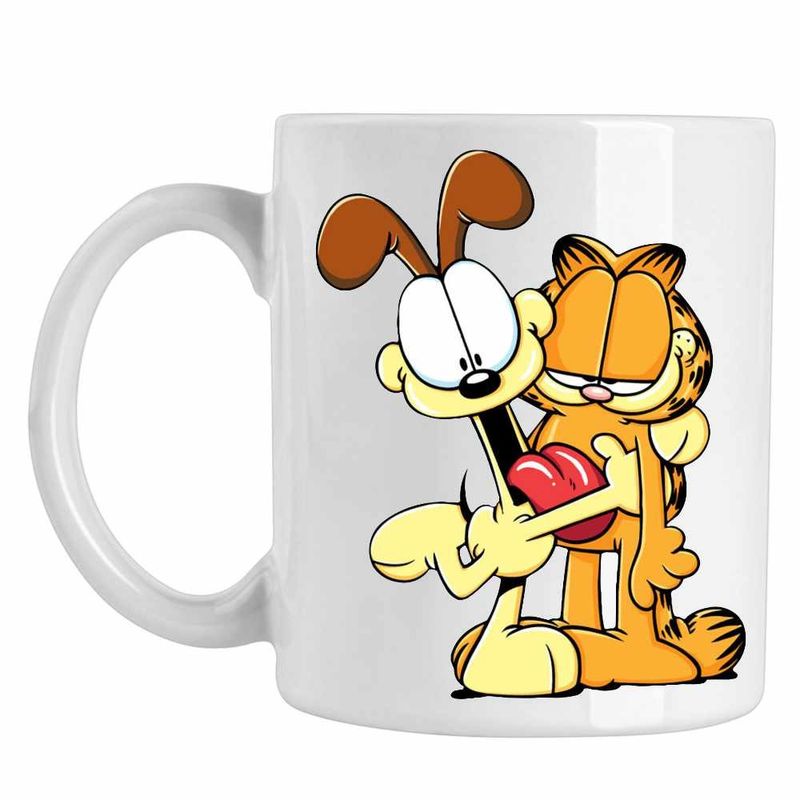 Casa si Gradina - Bucatarie si vesela - Cani si pahare - Cani si cesti - Cana Garfield Odie Best Friends, CoolTrend, alba, 330ml - Infinity.ro