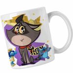Casa si Gradina - Bucatarie si vesela - Cani si pahare - Cani si cesti - Cana Taffy Desene Animate CoolTrend, alba, 330ml - Infinity.ro