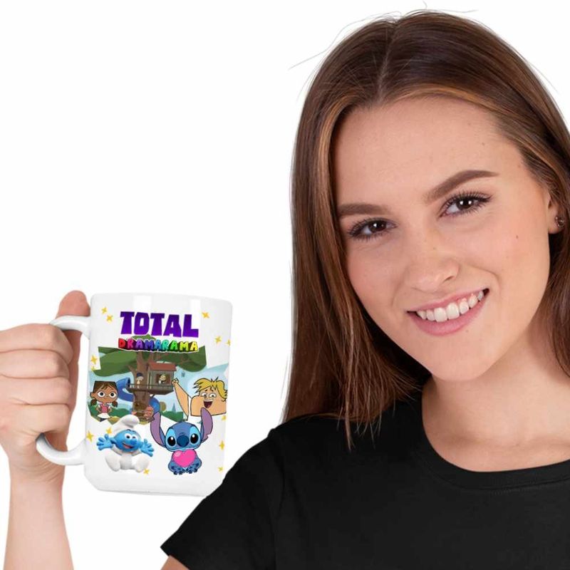 Casa si Gradina - Bucatarie si vesela - Cani si pahare - Cani si cesti - Cana Gradinita Dramei Totale CoolTrend, alba, 330ml - Infinity.ro