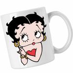Casa si Gradina - Bucatarie si vesela - Cani si pahare - Cani si cesti - Cana Betty Boop Talkartoon Looney Tunes, CoolTrend, alba, 330ml - Infinity.ro