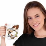 Casa si Gradina - Bucatarie si vesela - Cani si pahare - Cani si cesti - Cana Casa Loud Lincoln Luan CoolTrend, alba, 330ml - Infinity.ro