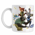 Casa si Gradina - Bucatarie si vesela - Cani si pahare - Cani si cesti - Cana Zootopia Judy Nick Flash CoolTrend, alba, 330ml - Infinity.ro