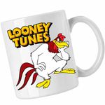 Casa si Gradina - Bucatarie si vesela - Cani si pahare - Cani si cesti - Cana Foghorn Looney Tunes Cocos, CoolTrend, alba, 330ml - Infinity.ro