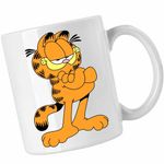 Casa si Gradina - Bucatarie si vesela - Cani si pahare - Cani si cesti - Cana Garfield Motanul Lenes, CoolTrend, alba, 330ml - Infinity.ro