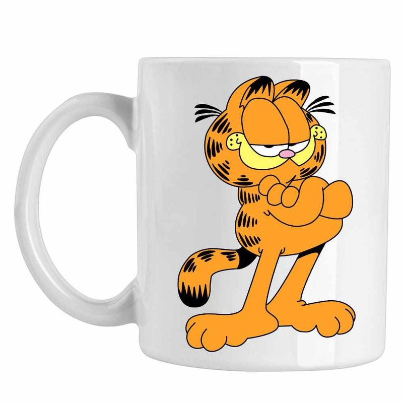 Casa si Gradina - Bucatarie si vesela - Cani si pahare - Cani si cesti - Cana Garfield Motanul Lenes, CoolTrend, alba, 330ml - Infinity.ro
