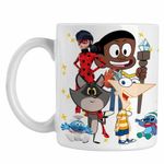 Casa si Gradina - Bucatarie si vesela - Cani si pahare - Cani si cesti - Cana Craig Taffy Buburuza Phineas CoolTrend, alba, 330ml - Infinity.ro