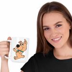 Casa si Gradina - Bucatarie si vesela - Cani si pahare - Cani si cesti - Cana Scooby Doo Scrappy, CoolTrend, alba, 330ml - Infinity.ro